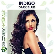 Blue Henna Hair Color For All Kit | 100% All Natural Indigo Powder Hair Dye & Beard Dye (Indigo Dark Blue) Organic, Herbal & Vegan Chemical & Cruelty Free Permanent Gray Coverage & Tinting