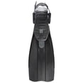 thumbnail image 2 of Open Box Cressi Frog Open Heel Scuba Diving Fins - Black - Medium/Large US M:9-11 / W:10-12, 2 of 2