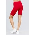 thumbnail image 3 of MOA Collection Women's Cotton Spandex Jersey Short Leggings, 3 of 4