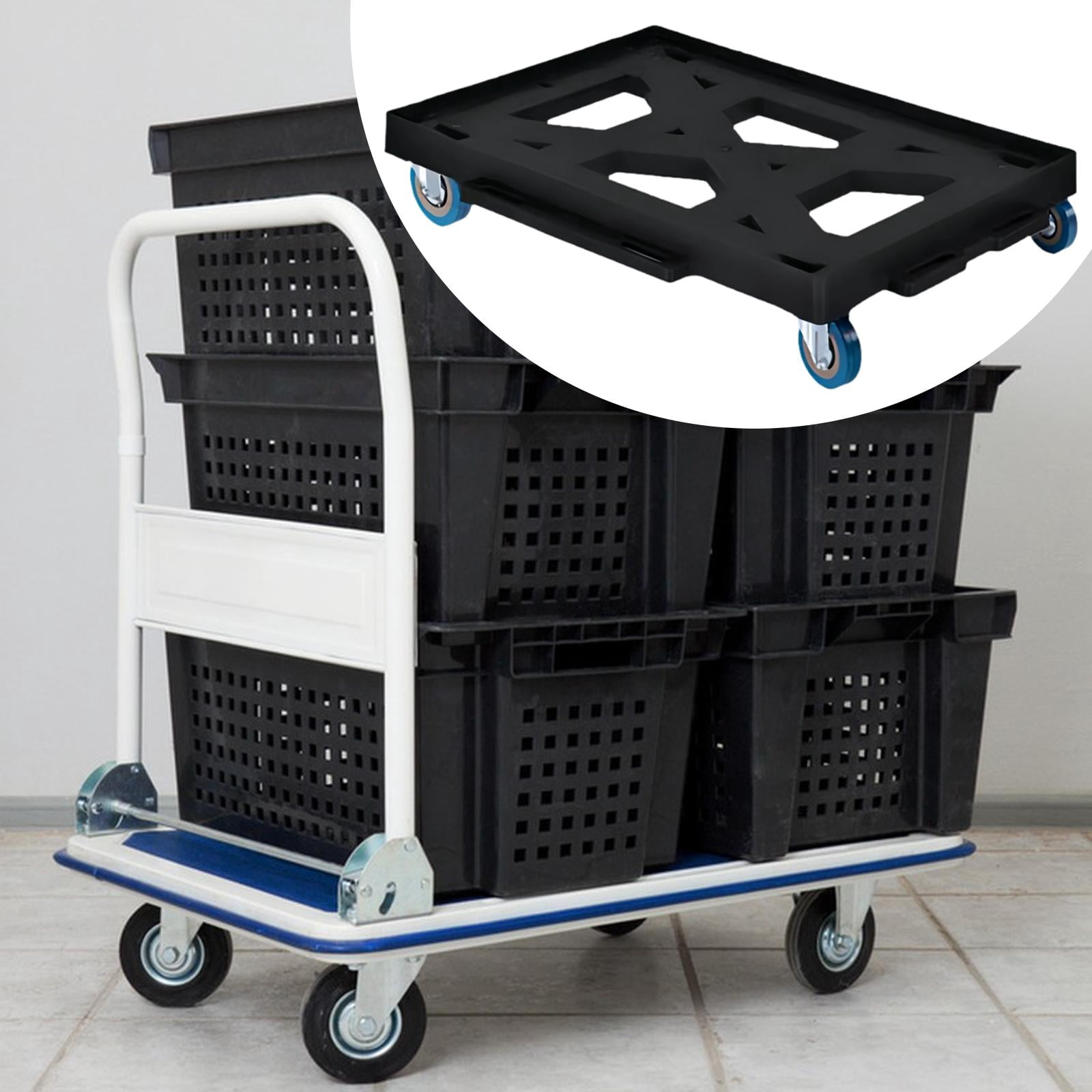JISADER Furniture Dolly Sturdy Multupurpose Creative Heavy Duty Furniture Mover Tool Black