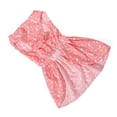 thumbnail image 3 of Vestido para Perro Cuello Redondo Sin Mangas Suave Ligero Elegante Vestido para Cachorro con Estilo para Fiesta Diaria Sesión De Fotos Rosa S, 3 of 5