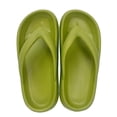 thumbnail image 3 of MIASHUI Summer Flip Flop Womens Outdoor Soft Soled Bathroom Slippers Sandals,Green,7, 3 of 7