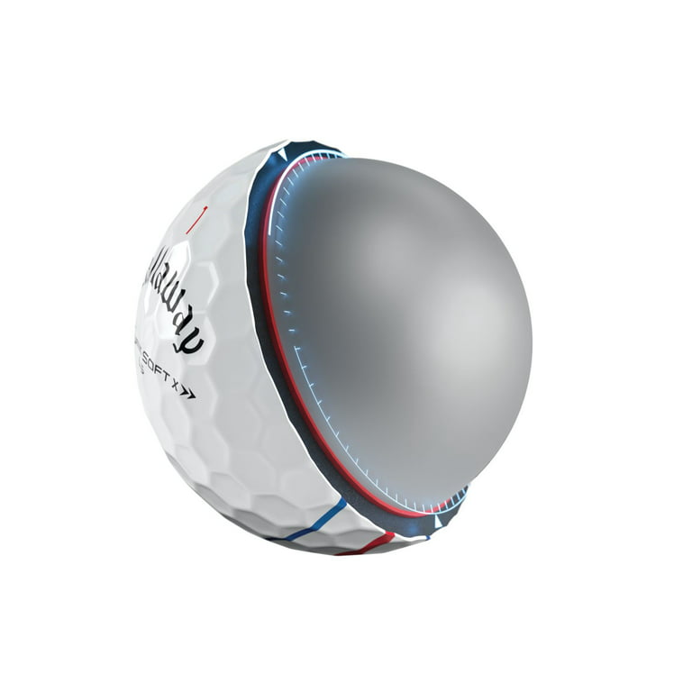 Callaway Chrome Soft X LS 22 Triple Track Golf Balls 12pk White