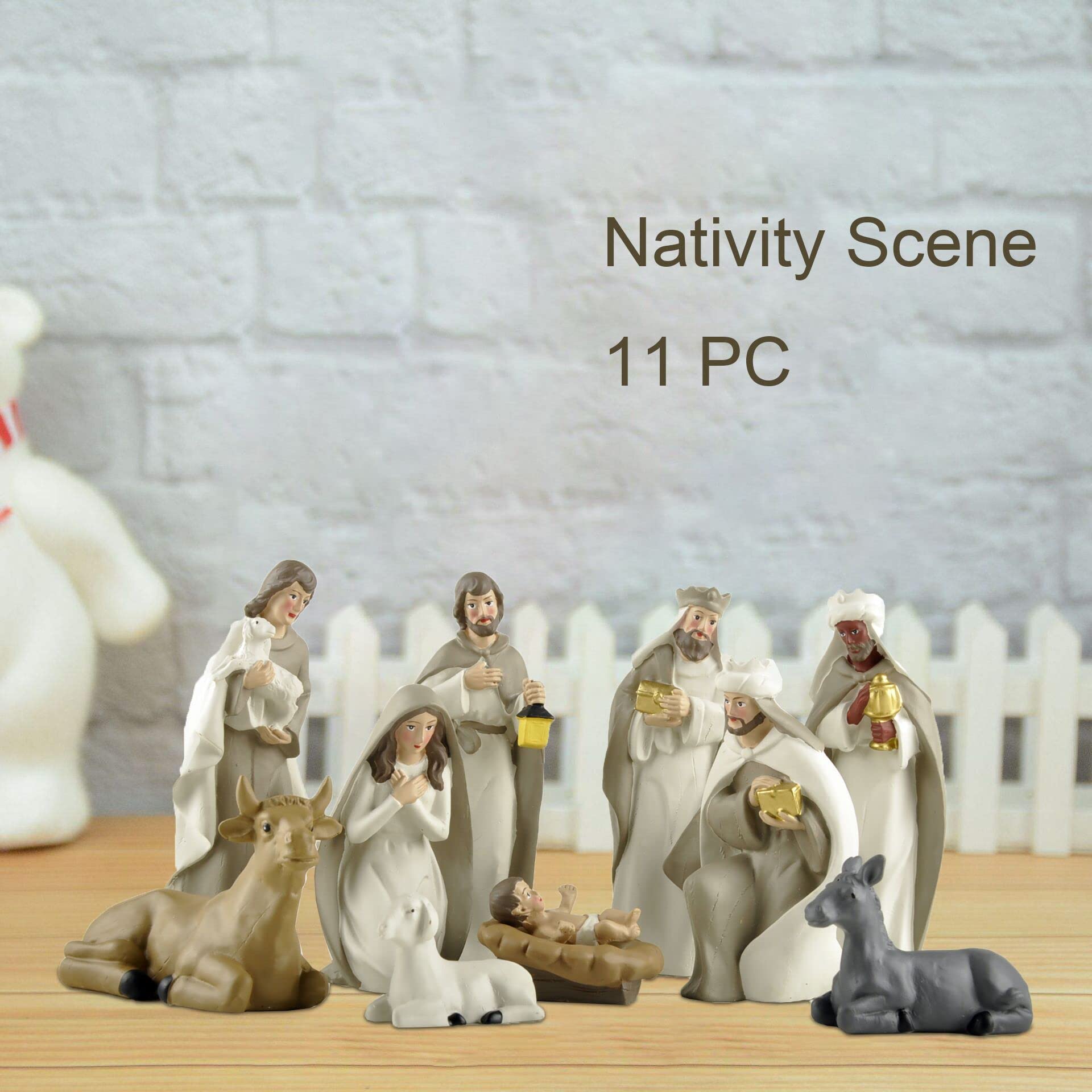 DurableDelights 10-Piece Nativity Set photo 8