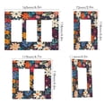 thumbnail image 2 of Yayeee Rocker Switch Wall Plate 1-Gang 4.6"x2.9" Home Decorative Outlet Cover, Bright Colorful Flowers Pattern, 2 of 6