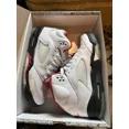 thumbnail image 1 of Fire Red A i r-Jor-dan 5 Retro (GS) Size 6Y (440888 102), 1 of 6