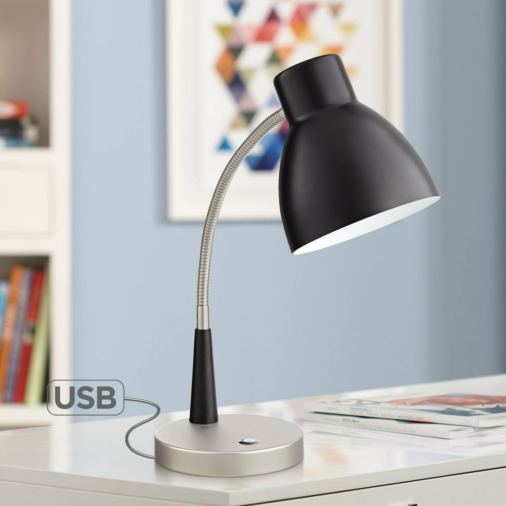 OttLite Adjust LED Desk Lamp with 2.1A USB Port Portable, Adjustable