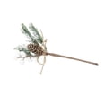 thumbnail image 3 of Toystoory Flor nieve escarcha rama de pino flores fotografía decoración de fondo DIY accesorios de Navidad suministros de decoración del hogar Kits de decoración para fiestas, 3 of 6