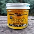 thumbnail image 2 of Atlas Mike's Salmon Eggs Trout Bait, Corn Scented, Yellow, 2 of 2