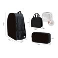 thumbnail image 2 of Mario School Backpack Travel Bag Three-piece Lunch Backpack Student Schoolbag Teen School Gift, 2 of 3