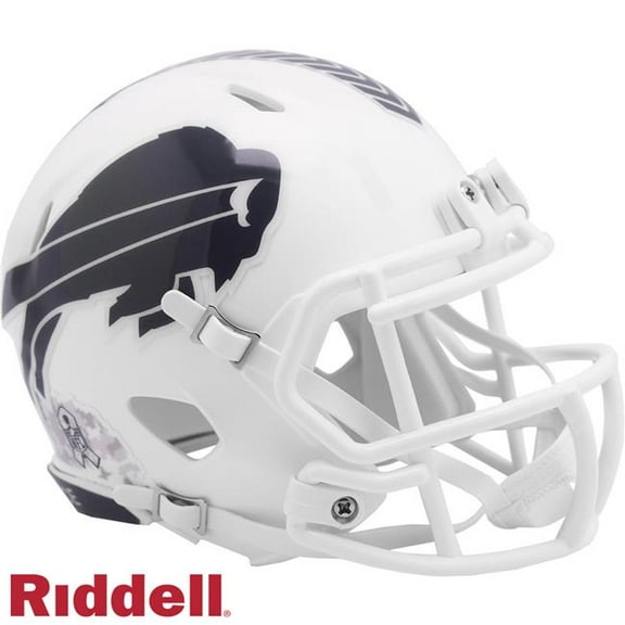 Riddell 9585500292 Buffalo Bills Helmet - Riddell Replica Mini Speed Style Salute To Service 2024