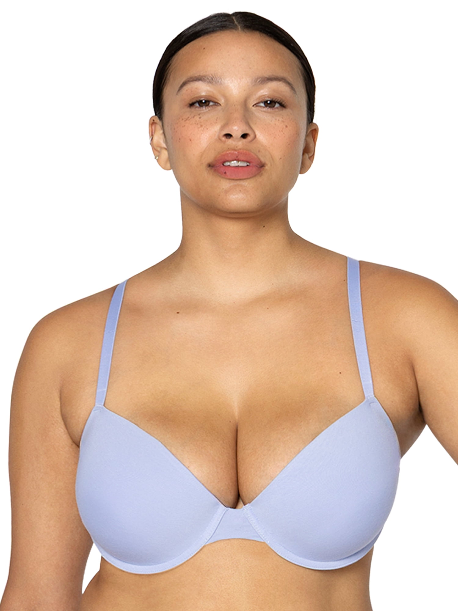 fresh collection by Fruit of the Loom Women's Cotton Demi Push-Up Bra