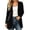 Black, variant on Vivianyo HD Women's Corduroy Open Front Cardigan with Pockets, Long Sleeve Curved Hem Sweater Jacket, Fall Outerwear for Office Layering and Weekend Plans, Size S-XL
