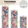 thumbnail image 4 of Pioneer Flower Floral Print Pattern Kitchen Rugs Sets Of 3,Kitchen Runner Rugs Non Skid Washable,Decorative Kitchen Floor Mats for Kitchen,Sink,Laundry,17"x30"+ 17"x47" + 17"x59", 4 of 6