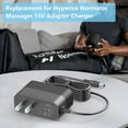 thumbnail image 4 of 15V Charger for Hyperice Normatec 3, 2.0, 2.0 Pro Leg AC/DC Adapter Replacement for Normatec 30121 Power Supply Cord for 60030 001-03 60010 001-00 60000-001-03 System Pulse Recovery Massage Device, 4 of 7