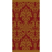 Better Homes and Gardens 6 Foot Damask Oversize Towel, Rust