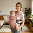 thumbnail image 4 of Baby Carrier - Ergonomic, Cozy and Lightweight Carrier for 7-42lbs, Effortless to Put On, Ideal for Hands-Free Parenting,multifunctional children's baby carrying tool, 4 of 5
