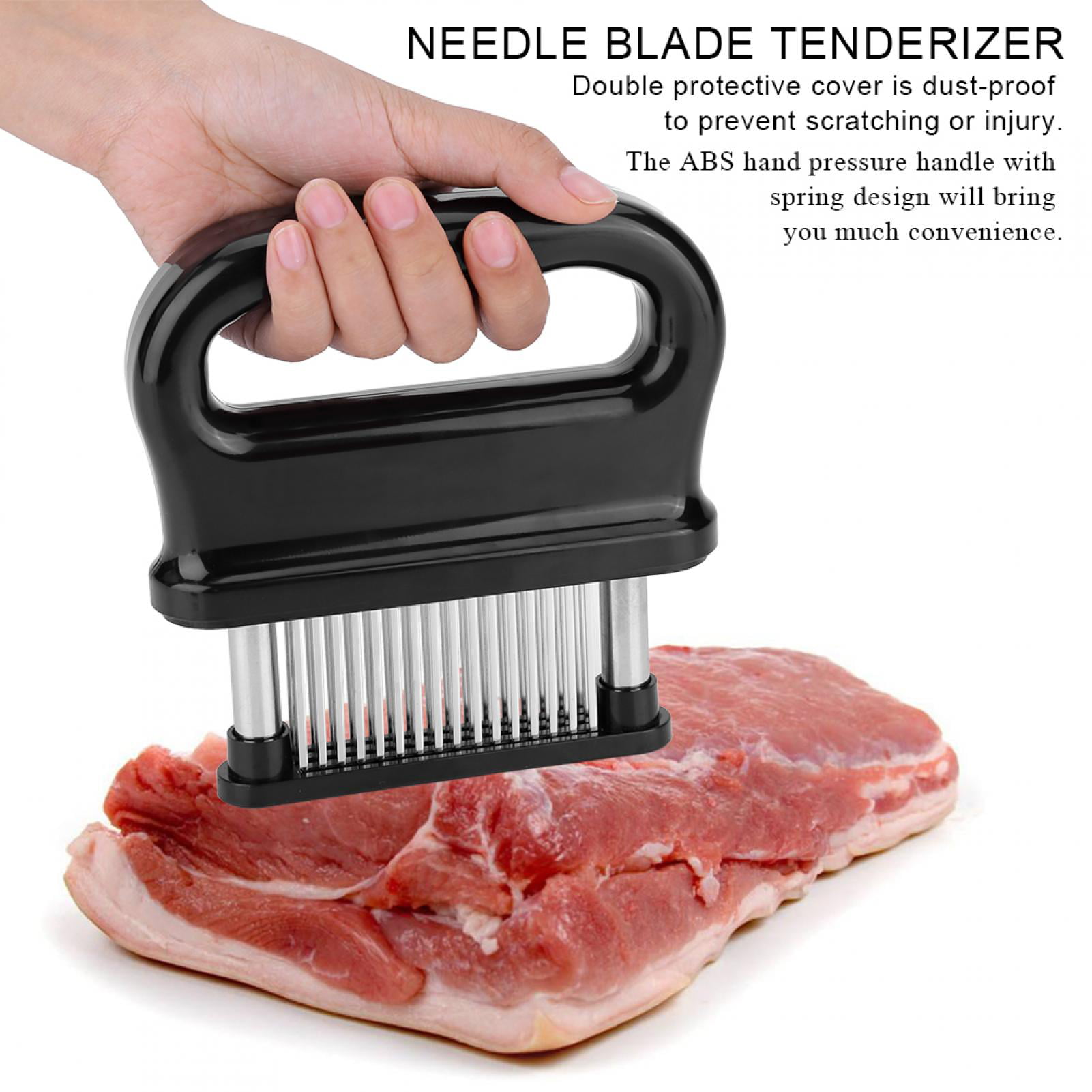 Meat Tenderizer 48 Stainless Steel Ultra Sharp Needle Blade for Tenderizing Beef for sale online 