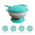 thumbnail image 3 of D-GROEE 1 Set Baby Silicone Suction Bowls with Spoons Baby Led Weaning Food Bowl Food Grade Toddler Food Storage Bowl Dishwasher Microwave Safe Feeding, 3 of 8