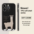 thumbnail image 1 of Artístico y duradero: funda plateada de doble capa esmerilada con ilustración divertida para iPhone 15 Pro Max 14 13 12 Pro 11, 1 of 4