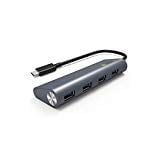 Techly USB-C 3.1 superspeed 4 port type A hub IUSB31C-HUB4TLY