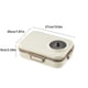 thumbnail image 3 of 1400ml Stainless Steel Bento Lunch Box For Kids And Adults Stackable Containers With 4 Compartments, 3 of 4