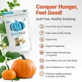 thumbnail image 4 of Superseedz Gourmet Roasted Pumpkin Seeds | Sea Salt | Whole 30, Paleo, Vegan & Keto Snacks | 8g Plant Based Protein | Produced In USA | Dairy Free | Nut Free | Gluten Free Snack | (6-pack, 5oz each), 4 of 9