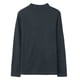 thumbnail image 4 of pstuiky Camisas suaves de manga larga para hombre, Suéter de punto cálido de color sólido de moda informal para hombre, manga larga, top redondo Tops de talla grande para hombre s, 4 of 6