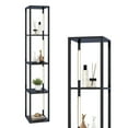 thumbnail image 1 of Costway Lampe sur Pied Moderne de 64 Pouces avec Ampoules DEL à Intensité Réglable à 3 Niveaux et Poteaux Rotatifs, 1 of 10