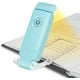 thumbnail image 1 of Lámpara de lectura USB, lector electrónico LED recargable con luz de clip para leer en la cama, 3 niveles de brillo ajustables, minilámpara plegable con clip, azul, 1 of 5