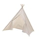 thumbnail image 4 of Tipi infantil, tienda de juegos para niños, casa de juegos para fiestas, niñas y niños, interior y exterior Blanco, 4 of 9