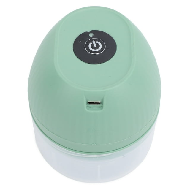 Mini Garlic Chopper, Compact and Portable Electric Veggie Masher Stainless Steel Cutter Tip Design Portable Food Processor for Making Baby Complementary Food