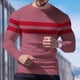 thumbnail image 4 of Blusas y camisas de manga larga con cuello redondo para hombre, ropa deportiva para el hogar, pijamas, camisetas casuales holgadas de color liso, blusa deportiva de poliéster para hombre, 4 of 5