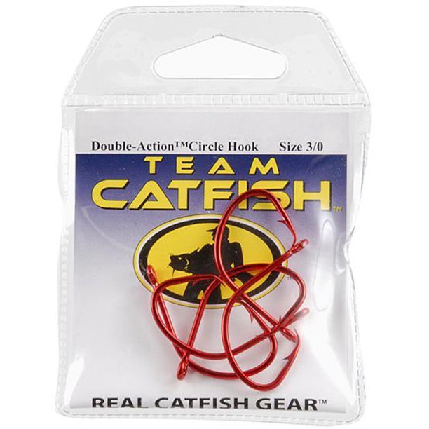 Team Catfish TC84Z3/0 Double Action Circle Fishing Hook Size 3/0