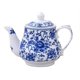 thumbnail image 1 of 2026 Blue and White Teapot for Home Use with 25 Oz Capacity, 1 of 1