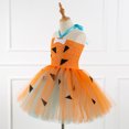 thumbnail image 4 of EnJoCho Baby Caveman Pumpkin Tutu Dress, Girls Halloween Tulle Skirt Outfit with Festive Accessories for Toddler Parties, 4 of 5