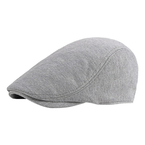 WCJM MaleMen Cotton Newsboy Cap Soft Fit Cabbie Hat GY2