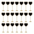 thumbnail image 2 of Mini Chalkboard Signs,15/20 Pack Framed Small Chalkboard Labels with Easel Stand,Wooden Blackboard for Table Numbers,Food Signs, Wedding Signs,Message Board,Place Cards and Event Decorations, 2 of 6
