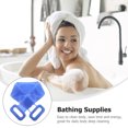 LongYTong Silicone Brush Scrubber Exfoliating Back Scrubber Long Bath