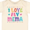 thumbnail image 4 of Inktastic I Love My Mema Grandchildren Girls Baby Bodysuit, 4 of 5