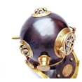 thumbnail image 4 of Nagina International 18" U.S Navy Nautical Antique Copper Finish Diver's Diving Helmet | Navy Gift, 4 of 6