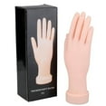 thumbnail image 4 of Bendable Practice Hand for Nail Art B, 1 Piece - Hand for Acrylic Nails Flexible Bendable Nail Hand for Beginners Silicone Manicure Training Kit For, Easter Mother'S Day Gift Makeup Organizers, 4 of 8