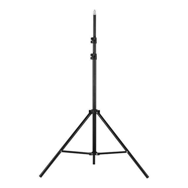 Graflsoa Adjustable 2M Metal Tripod Stand with 1/4" Screw Mount for Lighting Equipment
