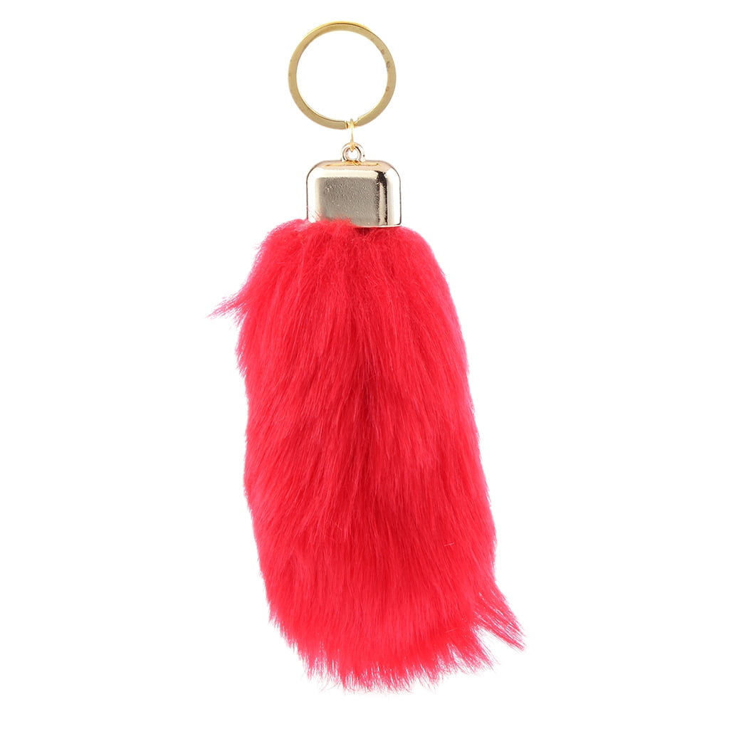 Rabbit Hair Key Chain, Key Chain, Pendant, Handbag Charm, s