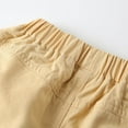 thumbnail image 5 of Hiijoy Little Boys Chino Shorts Elastic Waist Breathable Shorts for Children, Sizes 1-7, 5 of 8