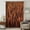 Burnt Orange, variant on Burnt Orange Forest Sheer Curtains 84 Inches Long, Pine Trees Modern Mysterious Art Light Filering Curtains, Breathable Simi Curtain Privacy Drapes for Living Room Lightweight Window Treatment