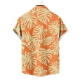 thumbnail image 6 of Titcea Hawaiian Shirt for Men Button Down Short Sleeve Tropical Floral Printed Summer Casual Beach Vacation Shirts Soft and Breathable, S-5XL, 6 of 6