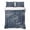Dark Blue, variant on Full Quilt Set 78''x90'', Boho Blue Lightweight Summer Bedspread Coverlet Set with 2 Pillow Shams, Vintage Ethnic Modern Geometric Abstract Breathable All Season Quilt Bedding for Bedroom/Guest Room