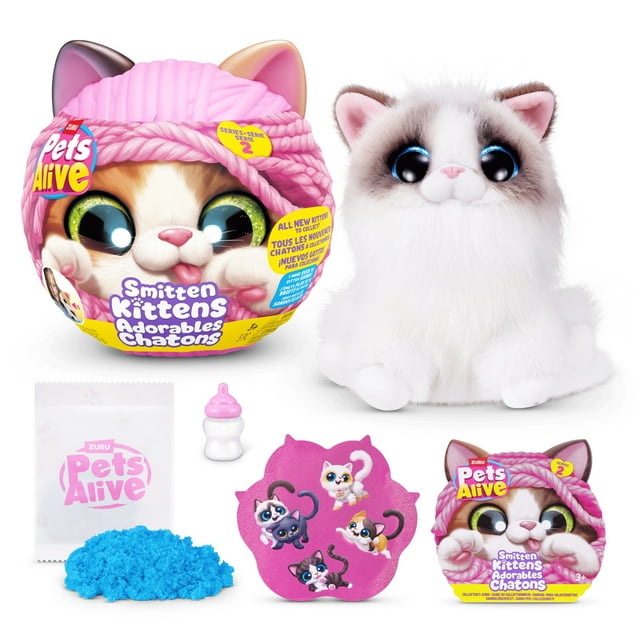 Pets Alive Smitten Kittens Series 2 de ZURU ( Les couleurs peuvent varier)