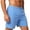 A Sky Blue, variant on Men's Shorts Men Gym Shorts Men's Spring And Summer Soccer Sports Shorts Men's Basketball Running Gym Pants Breathable Five-Point Casual Solid Color Shorts Black Xs